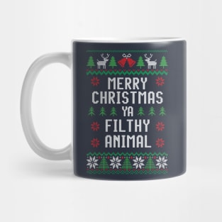 Merry Christmas ya filthy animal Mug